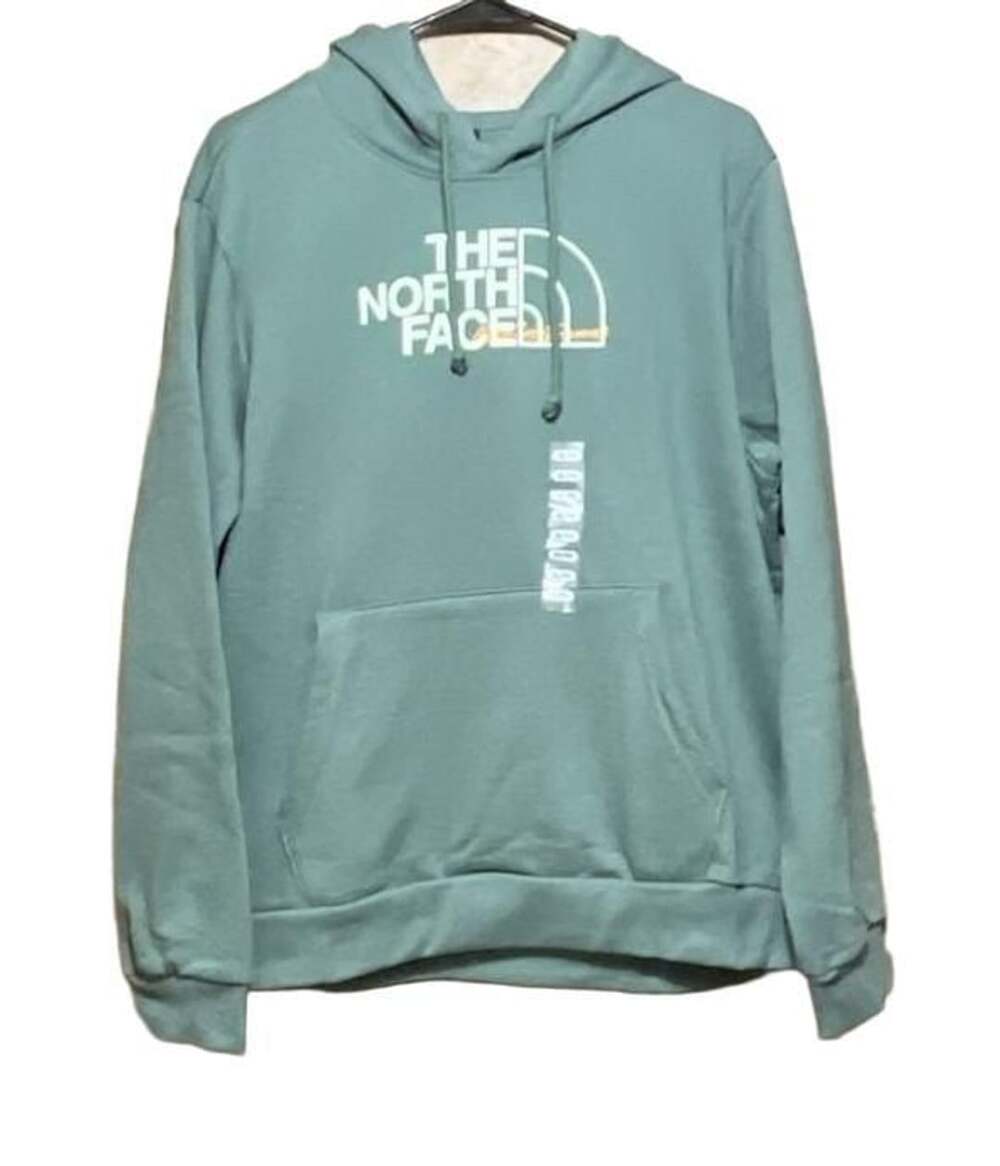 The North Face Evo Scatter Logo Hoodie Size XL Duck Green
